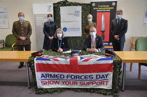 Signing Armed Forces Covenant