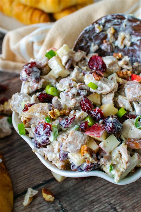 Cranberry Pecan Chicken Salad A Southern Soul