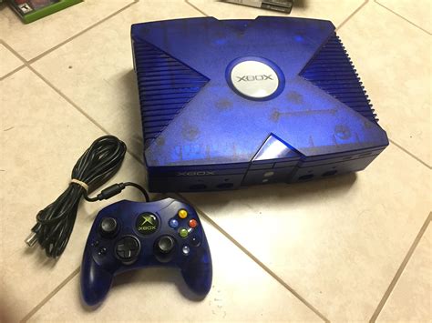 Transparent Blue Original Xbox Looking For Any Info On This System