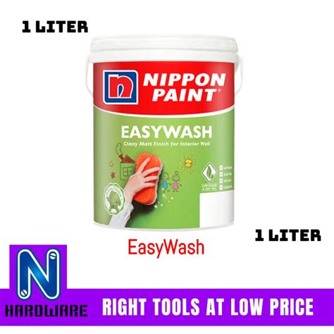 Rumusnya adalah dengan membagi luas dinding dengan luas 1 liter. Nippon Paint Easywash Easy Wash Interior Wall Paint / Cat ...