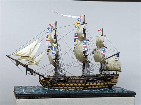 Hms Victory 1700 Scale Warlord Gamesblack Seas Kit With Photoetch