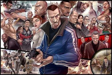 Grand Theft Auto Iv Tribute By Patrickbrown On Deviantart