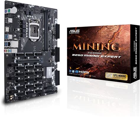 Asus B250 Mining Expert 19 Gpu Intel Ddr4 Hdmi Atx Crypto Motherboard