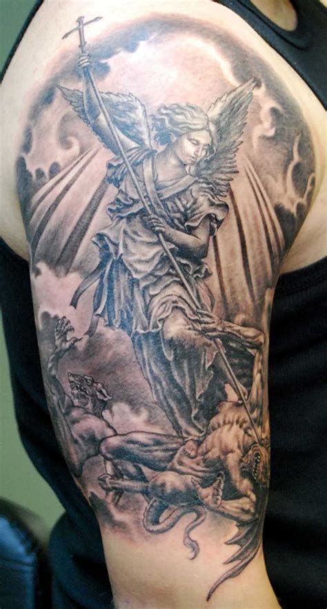 Arch Angel St Michael Tattoo TattooPics Org Tatouage Ange