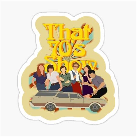 That 70s Show Sticker For Sale By Erynne25 Redbubble