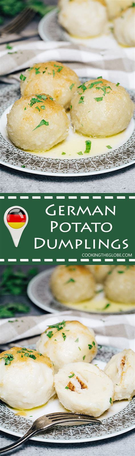 German Potato Dumplings Balls Kartoffelkloesse