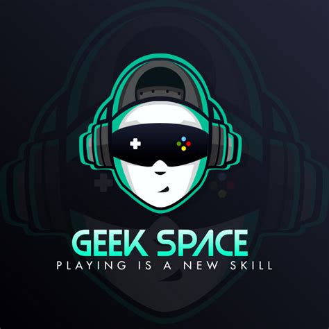 Geek Video Game Streamer Logo Template Postermywall
