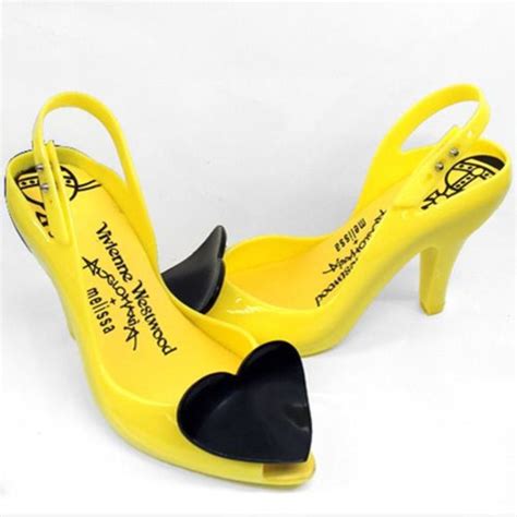 Vivienne Westwood Shoes Yellow Vivienne Westwood Melissa Heels