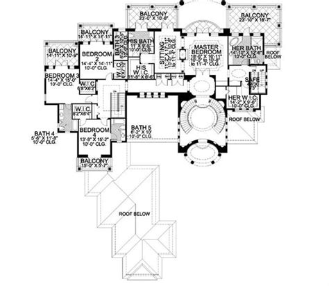 Luxury Home With 6 Bdrms 6175 Sq Ft Floor Plan 107 10