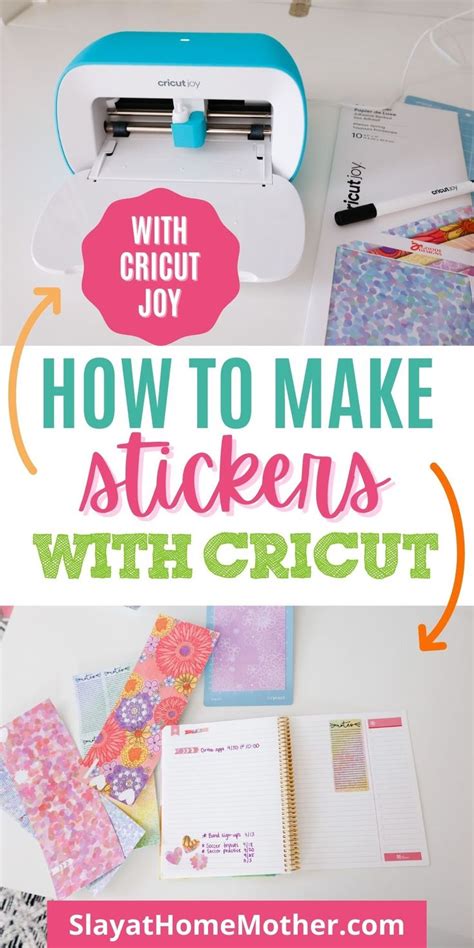 Diy Stickers With The Cricut Joy Cricket Joy Projects Craft Ideas