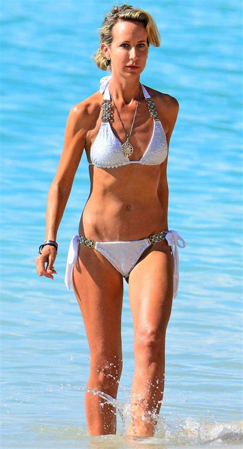 Lady Victoria Hervey In A White Bikini On The Beach In Barbados