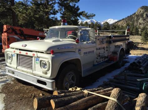 1961 Ford F 850 Fire Truck For Sale Photos Technical Specifications