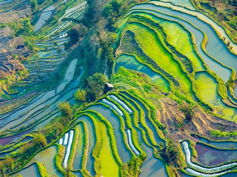 Yunnan Yuanyang Terrace Scenery Aerial Photography Preview