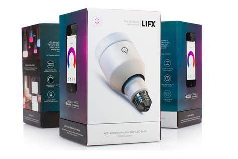 Lifx Smart Light Bulb смарт лампочка внешний вид и функциональные