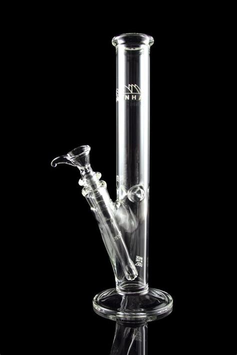 Piranha Glass Straight Tube Bong With Bowl And Banger From 99 00 Toker Deals
