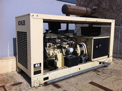 Used Kohler 45kw Propane Generator - Kennelly Equipment