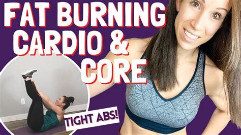 28 Min Fat Burning Hiit Cardio And Core Bodyweight Workout Youtube
