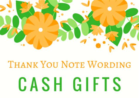 Moneycash T Thank You Notes Free Wording Examples