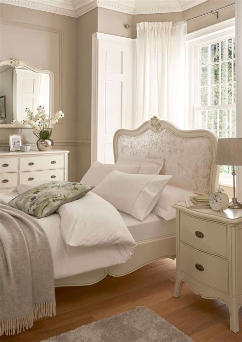 Ivory French Inspired Bedside Chest French Bedroom Furniture French