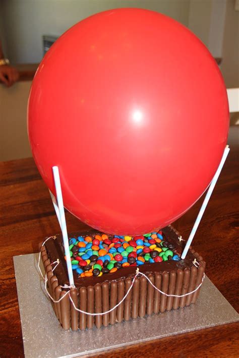 Hot Air Balloon Cake So Simple 1 Year Old Birthday Cake Themed