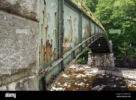 Old Bridge Over The Croton River Downstream From The New Croton Dam