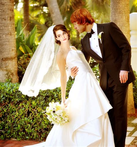 Wedding Day Hermione And Ron Photo Fanpop