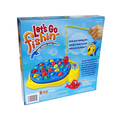 Lets Go Fishin Game By Pressman The Original Fast Action Fishing