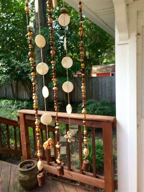 My First Attempt At Making Wind Chimes Wind Chimes Outdoor Decor Decor