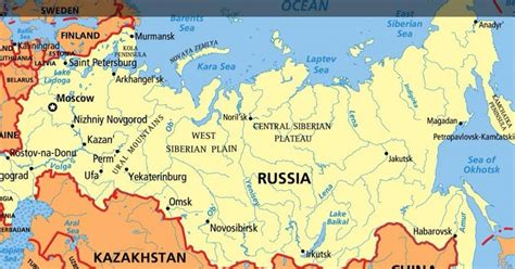 Harta turistică, rutieră și geografică; Harta Rusiei : Harta EconomicÄƒ A Lumii Tocmai S A ...