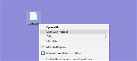 How To Add Open With Notepad To The Windows Context Menu