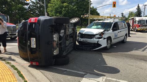 Two Vehicle Crash Leaves One Person Trapped Ctv News