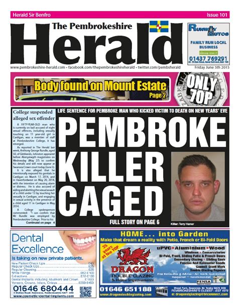 Issues 101 110 The Pembrokeshire Herald