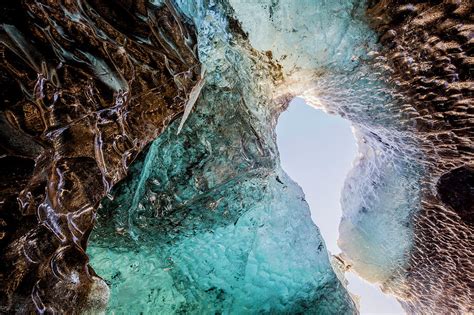 Ice Cave Svinafellsjokull Glacier Photograph By Arctic Images Fine