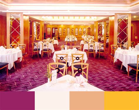 A Matter Of Color Restaurant Interior Design Color Schemes San