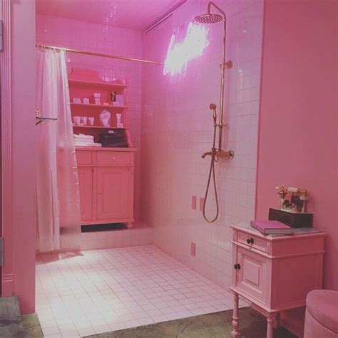 Pin By Witch Baby Soap On Chill Places Neon Bathroom Boho Interior