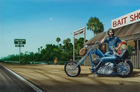 28 Stunning Motorcycle Paintings That Will Make You Proud To Ride