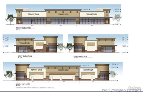 Prime Tucson Retail Corner Announces Four Tenants Facade Architecture
