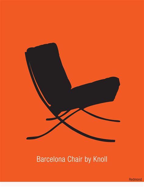 Barcelona Chair Mid Century Modern Armchair Mid Century Furniture