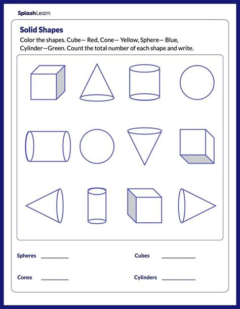 3d Shapes Free Activities And Learning Resources
