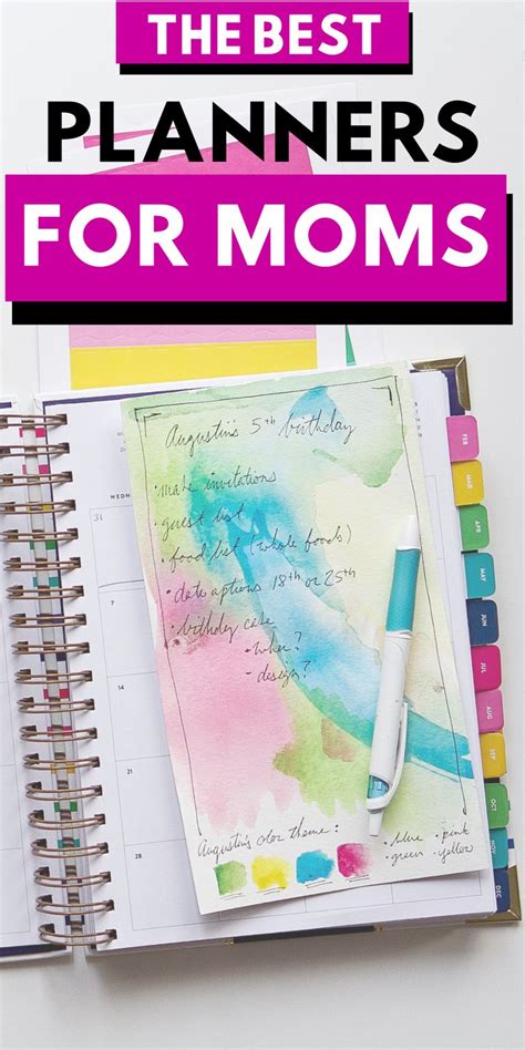 The Best Planners For Moms In 2021 Best Day Planners Best Planners