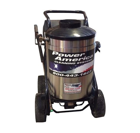 Used Power America Hot Water Diesel Burner 2gpm 1000psi Pressure Washer