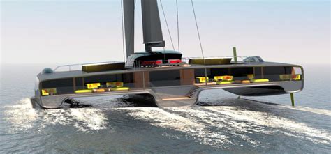 This 130 Foot Wide Trimaran Is Designed To Be Worlds First Zero