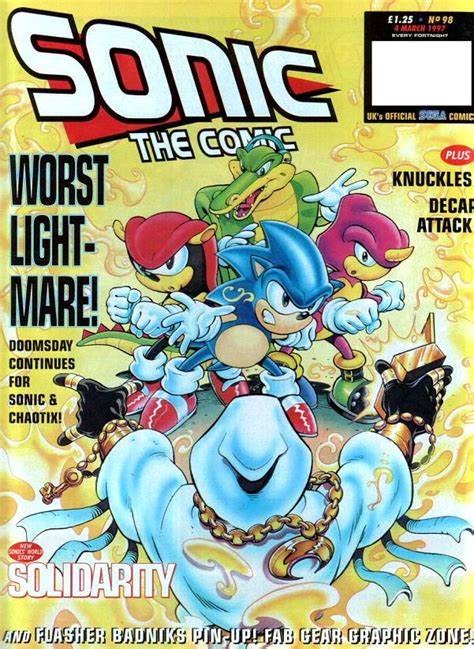 Sonic The Comic Issue 98 Sonic News Network Fandom Powered By Wikia