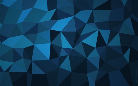 1920x1080 Low Poly Blue 1080p Laptop Full Hd Wallpaper Hd Abstract 4k