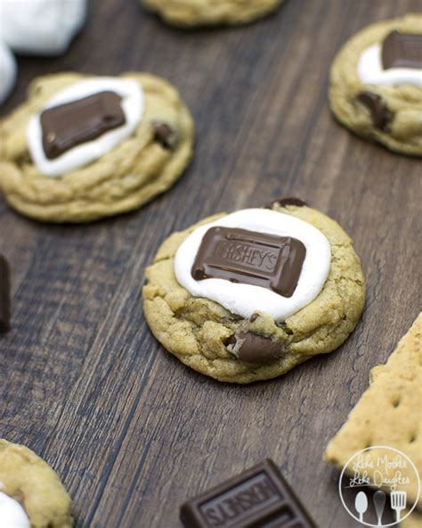 Smores Cookies Like Mother Like Daughter Recipe Easy Chocolate