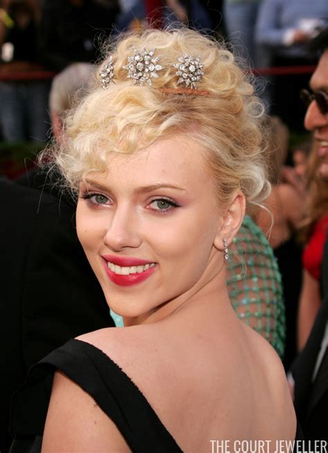 The Daily Diadem Scarlett Johansson In Fred Leighton The Court Jeweller