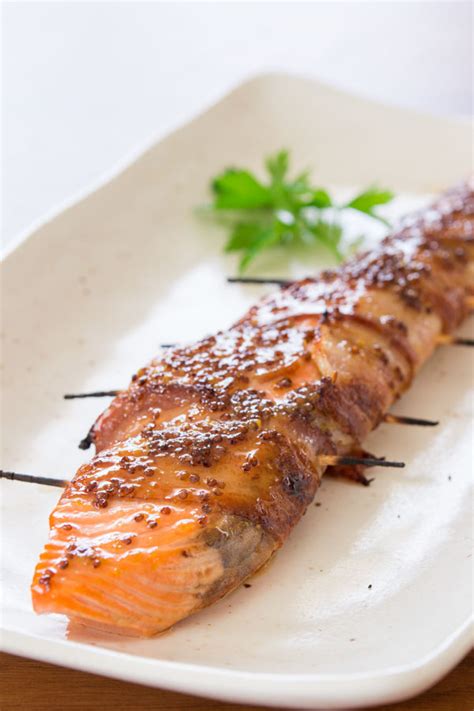 Bacon Wrapped Salmon Recipe Fresh Tastes Blog Pbs Food