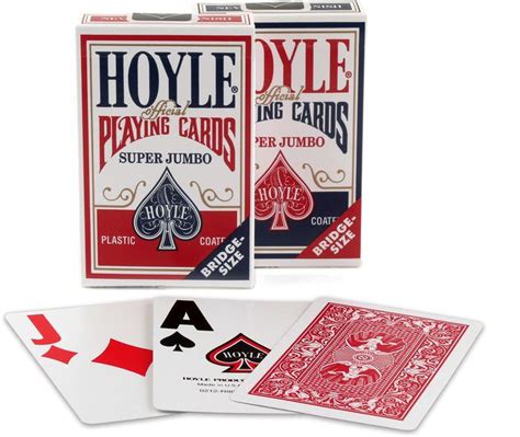 Hoyle Playing Cards Super Jumbo Bridge Size By Uspc 41187012233