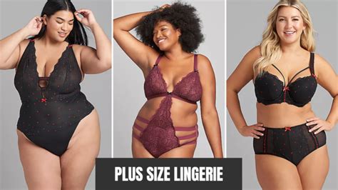 Online Brands To Shop For Plus Size Lingerie Loungewear From Where To Buy Plus Size