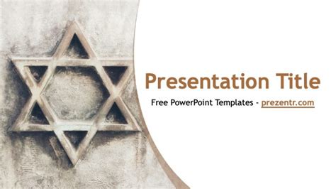 Jewish Powerpoint Template Prezentr Ppt Templates